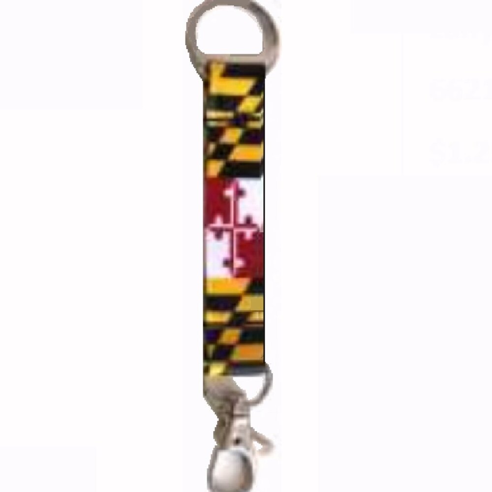 Maryland Flag Key Chain Mini Lanyard - NEW Fast Ship